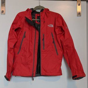 North Face coral windbreaker jacket